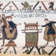 Tapisserie de Bayeux - Scène 23 : Harold prête serment à Guillaume